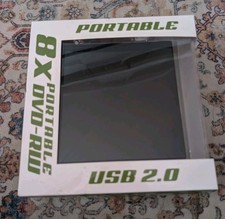  I/OMagic 8x Portable External DVD±R/RW Drive IDVD8PB New Sealed picture