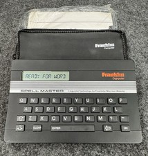 Vintage Franklin Computer Spell Master SA-103 ~ NEW CONDITION w/ Case & Manual picture