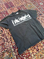 Adidas Soccer Graphic T-Shirt Size M Black Vintage USA Made picture