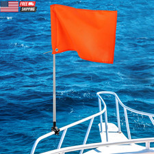 Orange Boat Flag with 53