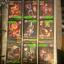 Wild Card 1992 Superchrome NFL 9-Card Lot Joe Montana Aikman 49ers Cowboys picture
