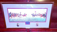 Mort Kuntsler - Ready to Hang & Display, Acid Free Matt, new H/W frame & Glass picture