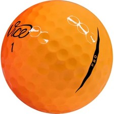 48 Vice Pro Plus Shade Red/Orange Used Golf Balls, Mint Condition, Rare, AAAAA picture