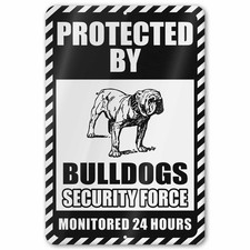 Bulldog Security Force Sign picture