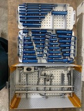 MIS Tubular Retractor Spine System Set Titanium Blue Coated with Sterilize Box picture