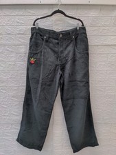 New JNCO Men's 179 Pipes 23' Wide Leg Corduroy Jeans Sz 36x34 picture