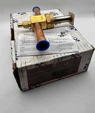 PARKER SPORLAN ME10S250 SOLENOID VALVE 5/16 inch port  ⅝ ODF SOLDER manual stem picture