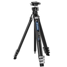 Leofoto AZ-204C+LH-25R Tripod with Ball Head Shaped Column Carbon Fiber Tripod picture