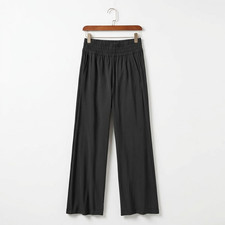 NWT Vuori Women's Villa Wideleg Pant, Black, Size Small, Regular, New picture