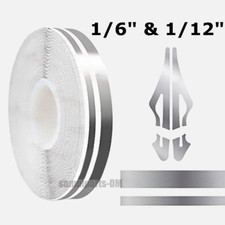 32Feet Vinyl Pinstriping Pin Stripe Double Line Car Tape Decal Sticker 1/6