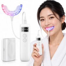 Red Light Therapy for Gums Health Red & Blue 16 LEDs Portable Personal Oral Care picture