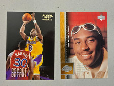 1996-97 Upper Deck - Kobe Bryant #58 AND 1996-97 FLEER KOBE BRYANT ROOKIE 203 picture
