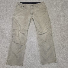 Kuhl Free RYDR Men’s (36x29) Vintage Patina Dye Distressed Gray Heavy Pants picture