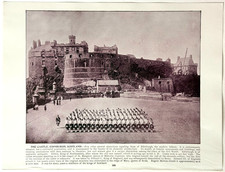 1890s Castle Edinburgh Halftone Print Victorian Scotland King's Residence picture