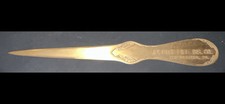 Vintage Fidelity Life Insurance Bronze Letter Opener Philadelphia PA picture