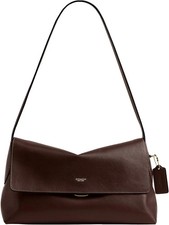 NWT COACH Chelsea Shoulder Bag 30 Leather Crossbody Handbag CDS58 Brown Outlet picture