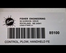 NEW Fisher V Plow Controller/ fleet flex 4 pin  picture