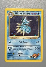 Misty's Seadra 009/132 Gym Heroes Holo picture