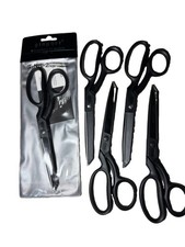 Vintage Gingher G-NS-2 Featherweight Bent Trimmers Scissors Germany Sew Lot of 5 picture
