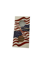 100 American Flag 2x2 Coin Flips Holders One Size Fits Cent, Nickels & Dimes picture