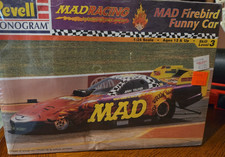 VTG Revell Monogram Mad Racing Pontiac Firebird Funny Car Sealed 1/24 - NIB picture