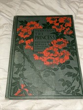 Tennyson, The Princess, Pictures by Howard Chandler Christy, 1911, Vtg HC picture