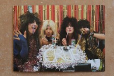 Motley Crue Shout At The Devil 1984 Christmas Card w/ Cocaine Sixx Mars Lee Neil picture