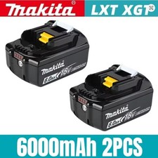 2x 2026 New Makita 6Ah for Makita 18V Power Tool Replacement Lithium Battery picture