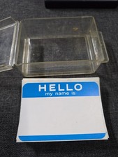 Vintage Hello My Name Is Badge Tag Stickers Avery Pack of 45 picture