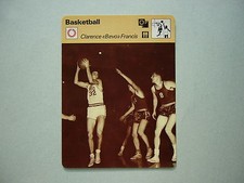 1977 1977/79 SPORTSCASTER BASKETBALL PHOTO CLARENCE FRANKLIN BEVO FRANCIS NICE  picture