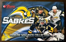 NHL Buffalo Sabres 2008/2009 Mini Puck Collection Book - EXTREMELY RARE picture