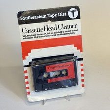 Vintage 1992 Cassette Head Cleaner Sealed NOS Daal SE9CHC Tape Deck Walkman picture