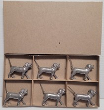 VINTAGE LEAD 2 INCH DOG SET  ***FREE SHIP*** picture