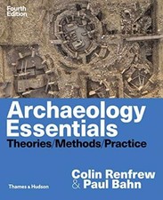 Archaeology Essentials: - Paperback, by Renfrew Colin; Bahn - Acceptable picture