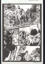 Wolverine Origins #34 Pg 7 Original Art Braithwaite Reinhold X-Men Cyclops picture