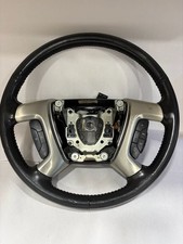 2009-2014 Cadillac Escalade Steering Wheel Leather Controls OEM 25853073 picture