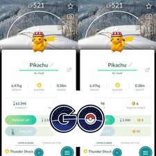 Pokémon Go - Shiny Pikachu Beanie Hat - Pyeochang Background - Mini PTC or TRADE picture