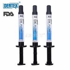 US Dentex Dental Flowable Light Cure Composite Resin Medium/Low Flow A1 A2 A3 picture
