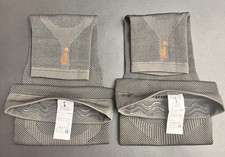 Incrediwear Leg Sleeve Pair Large Grey Compression Sleeve - Used Good Condition picture