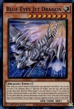 Yugioh - Blue-Eyes Jet Dragon - RA02-EN017 - SUPER  Rare - 25'TH ANN.  - NM/M picture