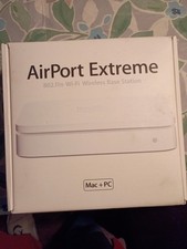 Apple Airport Extreme 802.11 Wireless Router Base Station Open Box picture