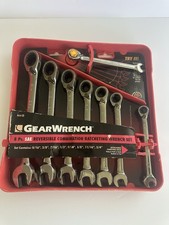 GEARWRENCH 8 Pc 72T Reversible Ratcheting Combination SAE Wrench Set |9533N picture