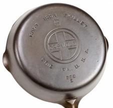 Vintage Large Block Logo Griswold  No 6 (699E) Cast Iron Skillet Restored picture