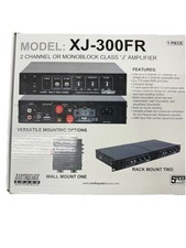Earthquake XJ-300FR Class J Stereo Amplifier CHANNEL OR MONOBLOCK CLASS picture