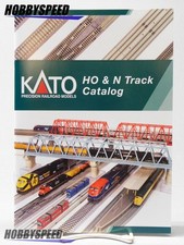 KATO PRECISION RALROAD MODELS HO & N TRACK CATALOG book KAT25102 picture