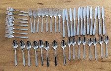Oneida Stainless Flatware Service For 8 Spice Very Nice Unused 44 Pieces picture