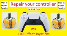 Repair Service - Fix Your Playstation 4 & 5 Controller Stick Drift - Hall Effect picture