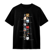 Radiohead Album Discography Vintage Fan Tee 90s Alt Rock Streetwear picture