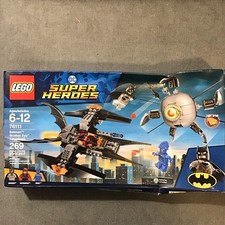 Lego 76111  BATMAN BROTHER EYE TAKEDOWN - 269 pieces NEW damaged box but sealed. picture