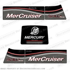Fits Mercruiser Bravo Three Decals - New Model picture